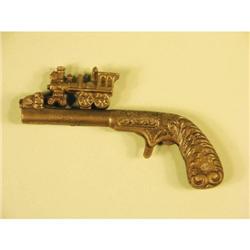 Cast Iron Cap Gun Train Locomotive