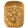Image 1 : Silver Match Safe depicting Lions Head
