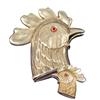 Image 1 : Sterling Silver Figural Match Safe Rooster