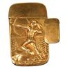Image 1 : Sterling Silver Match Safe depicting Indian