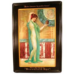 Brookfield Rye Self Framed Tin Sign