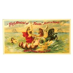 High Admiral Navies Tobacco Label
