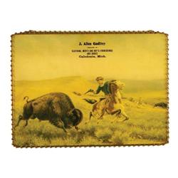 J. Alan Godfrey Glass Chain Hanging Sign