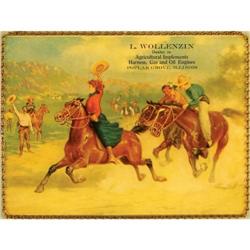 T. Wollezin, Poplar Grove, IL. Sign