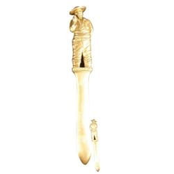 Sterling Letter Opener Pinkerton Cowboy