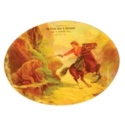 Palace Hotel and Restaurant Sign