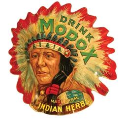 Modox Indian Herbal Drink Die Cut Tip Tray