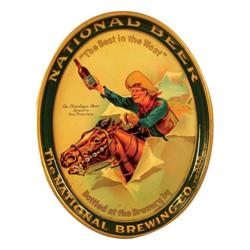 The National Brewing Co. Tin Serving Tray