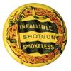 Image 1 : Infallible Shot Gun Powder Celluloid Pin Back