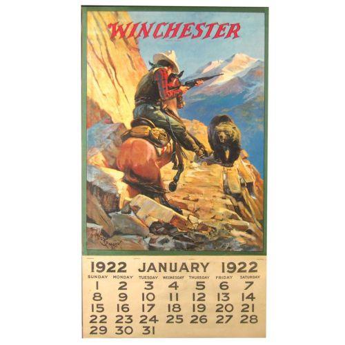 1922 Winchester Calendar