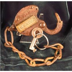 Wells Fargo and Co. steel Padlock