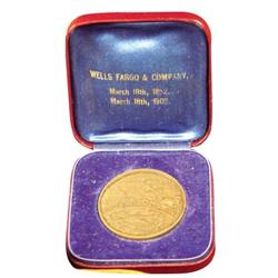 wells fargo 1902 commemorative coin coins