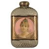 Image 1 : Label under Glass Whiskey Flask