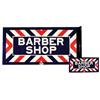 Image 1 : Barber Shop Porcelain Flange Sign