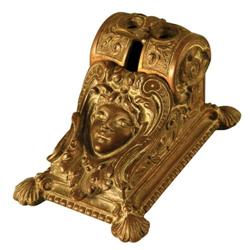 Victorian Woman Figural Cigar Tip Cutter