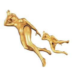 Brass Naughty Cigar Tip Cutter