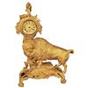 Image 1 : Ansonia Gold Plated Buffalo Clock