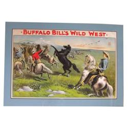 Buffalo Bill, Wild West Paper Poster
