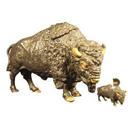 Cast Iron Buffalo Ink Well