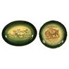 Image 1 : Two pieces Buffalo Pottery Platter and Plate