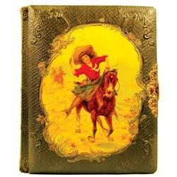Western Americana Celluloid Photo Album