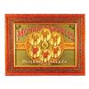 Image 1 : Rare Monarch Saddles Embossed Tin Sign