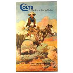 Colt Fire Arms Mfg. Company Paper Sign