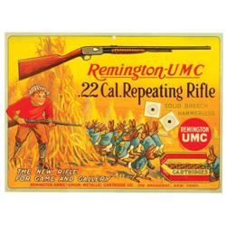 Remington UMC Paper Sign