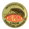 Image 1 : International Crow Shooting Contest Pin Back