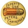 Image 1 : Experts Use Peters Cartridges Pin Back