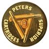 Image 1 : Peters Superior Cartridges Celluloid Pin Back