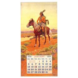 1896 Union Metallic Cartridge Calendar