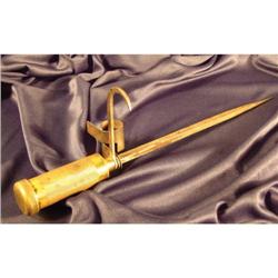 Miner candle holder made by the Lindahl Mfg. Co.