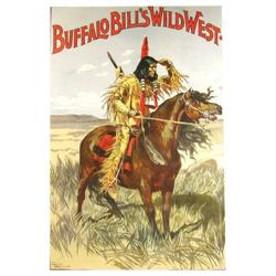 Very Rare Buffalo Bill, Wild West Poster
