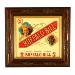 Rare Buffalo Bill Cigar Box Label