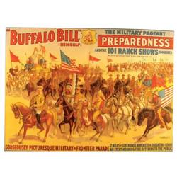 Buffalo Bill 101 Ranch Show Paper Poster