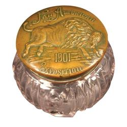 1901 Pan American Exposition Souvenir Jar