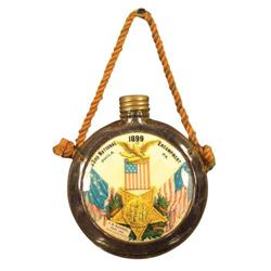 Label Under Glass Flask