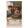 Image 1 : 1901 Calendar for Vulcan Horse Nails