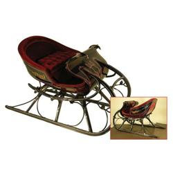 Contemporary One Horse Open Sleigh