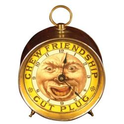 Friendship Cut Plug Tobacco Clock
