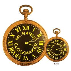 Clock Makers Cast Iron Trade Sign