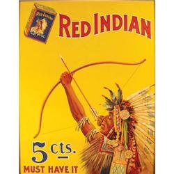 Indian Cut Plug Paper Poster