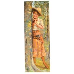 Walk Over Shoes Paper Sign