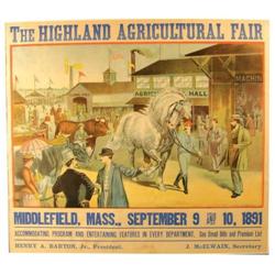 Highland Agricultural Fair Sign