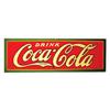 Image 1 : 1927 Coca Cola Embossed Porcelain Sign