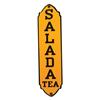 Image 1 : Salada Tea Die Cut Porcelain Door Push