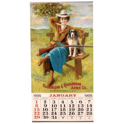 1905 Calendar Harrington Richardson Arms