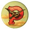 Image 1 : Peters Trade Mark Celluloid Pin Back