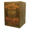Image 1 : Golden Rule Roasted Coffee Tin Store Bin